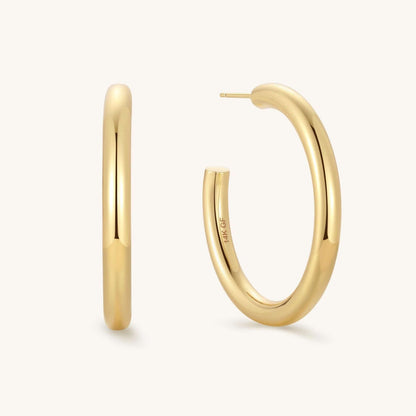 The Statement Gold-Filled 30mm Hoops