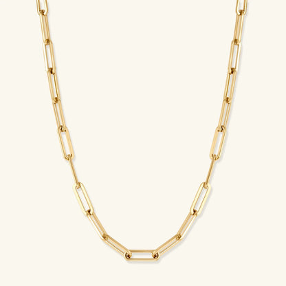 The Statement Paperclip Chain Necklace