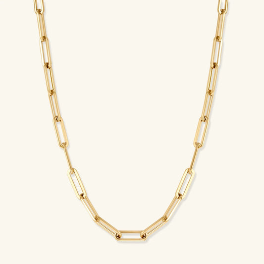 The Statement Paperclip Chain Necklace