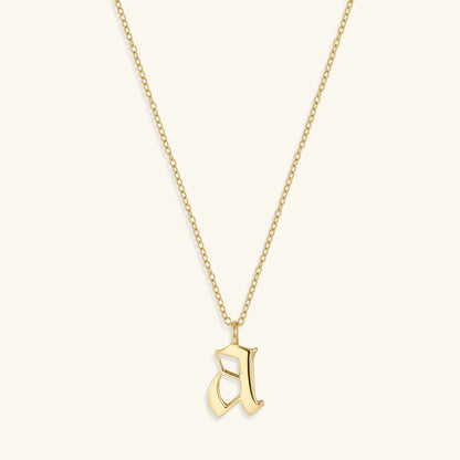 The Old English Initial Necklace