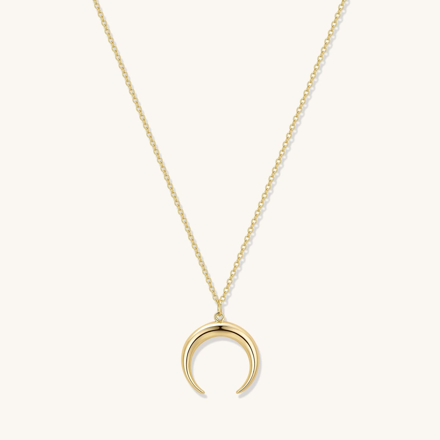 The Celestial Crescent Moon Necklace