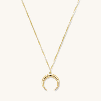 The Celestial Crescent Moon Necklace