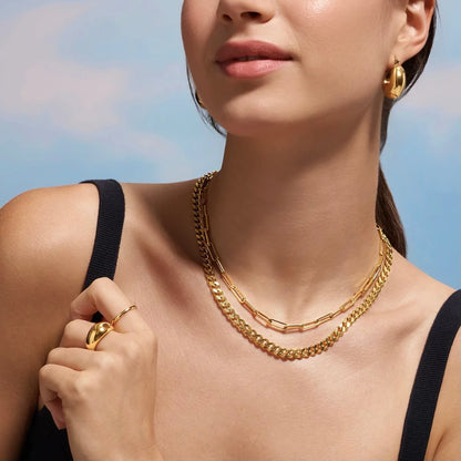 The Statement Paperclip Chain Necklace