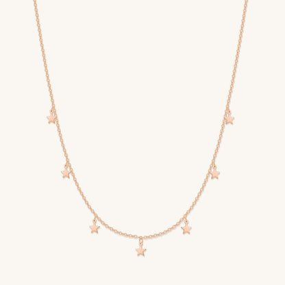 The Celestial Star Charm Choker