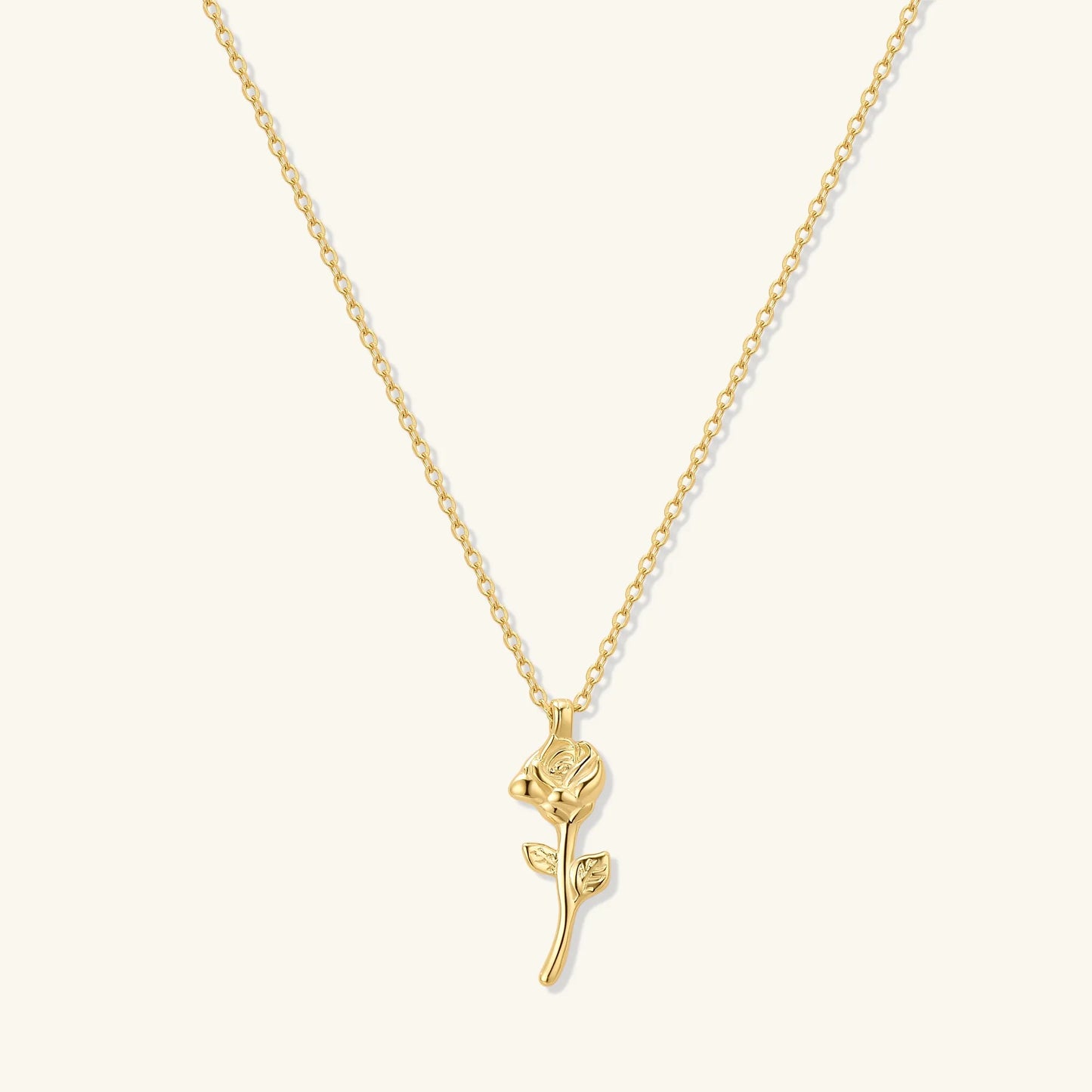 The Timeless Rose Pendant Necklace