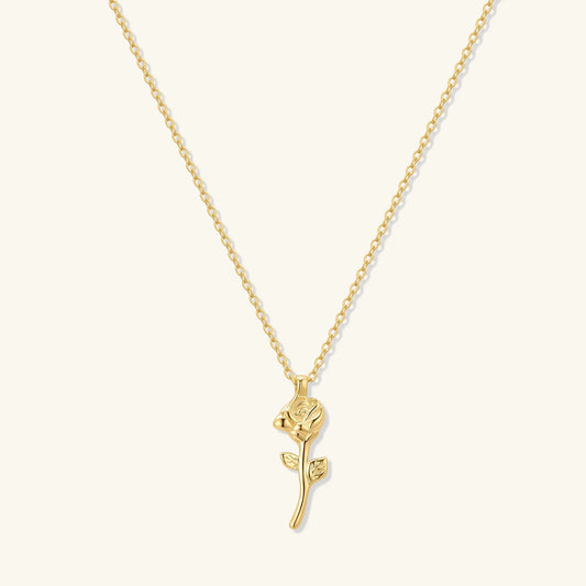 The Timeless Rose Pendant Necklace