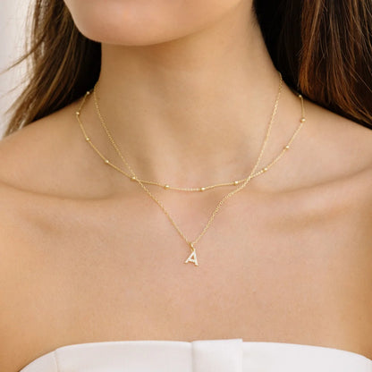 The Dainty Gold-Filled Satellite Necklace