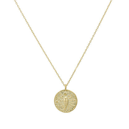 The Celestial Zodiac Coin Necklace