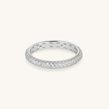 The Classic Pave Diamond Band