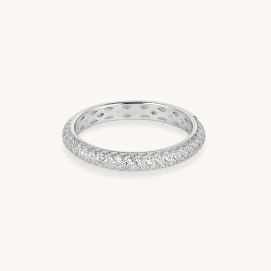 The Classic Pave Diamond Band