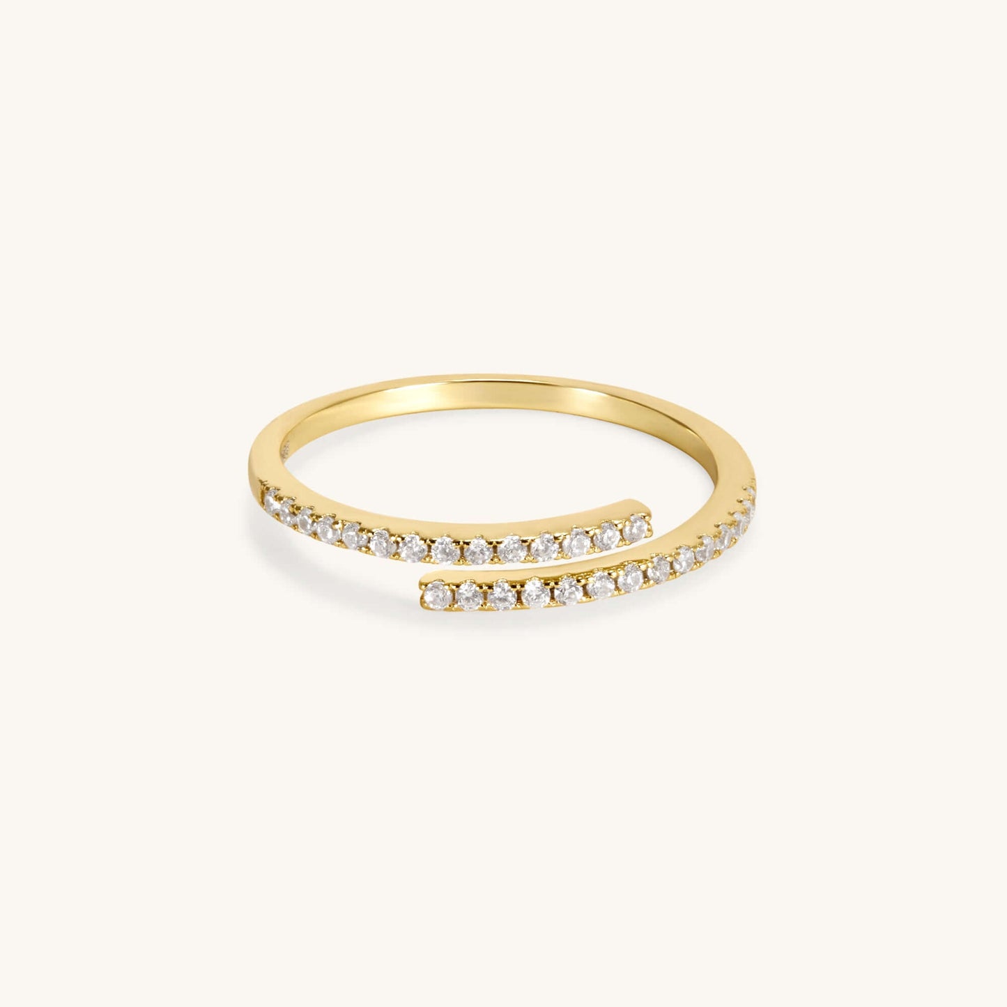 The Modern Spiral Wrap Ring