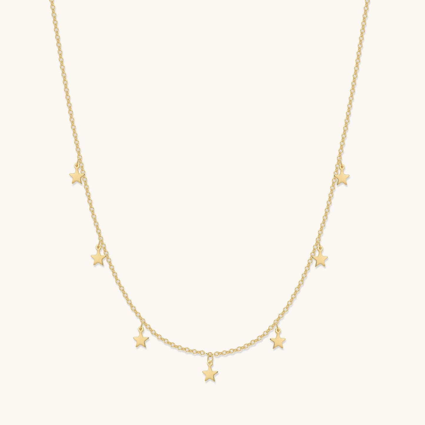 The Celestial Star Charm Choker