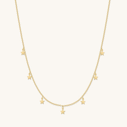 The Celestial Star Charm Choker