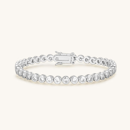 Gold Filled Diamond Bezel Bracelet
