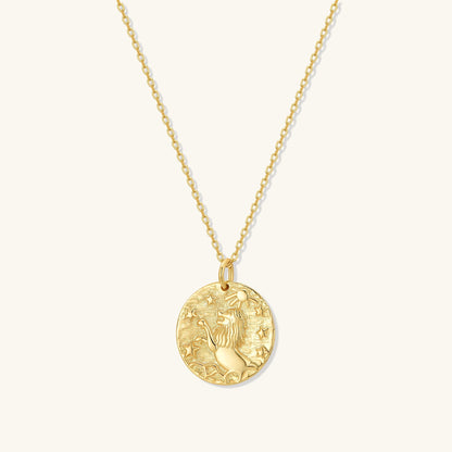 The Celestial Zodiac Coin Necklace